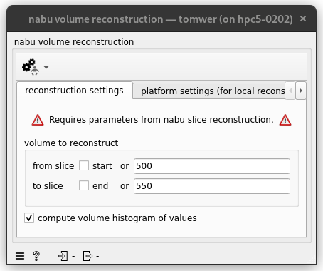 volume subset